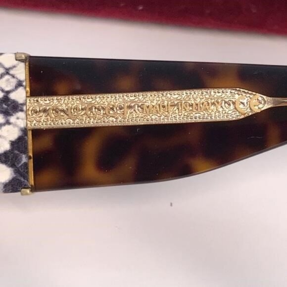 New Authentic ✨ Gucci GG0484S 006 – Oversized Havana Square Pink Mirror Lenses ✨ - Picture 9 of 12